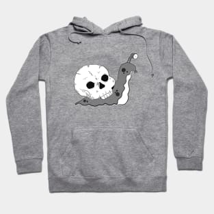 snall in skull Hoodie